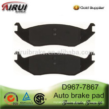 D967-7867 Rear brake pad for 03 year Dodge Ram 1500 (OE:5093706AB)